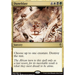 Magic löskort: Commander 2016 Duneblast