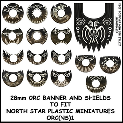 Oathmark -  Orc Banner & Shield Transfers