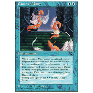 Magic löskort: Chronicles: Dance of Many