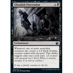 Magic löskort: Innistrad: Midnight Hunt: Ghoulish Procession