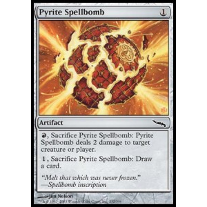 Magic löskort: Mirrodin: Pyrite Spellbomb