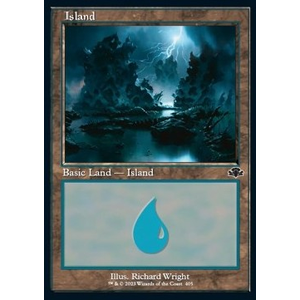 Magic löskort: Dominaria Remastered: Island (V.2)