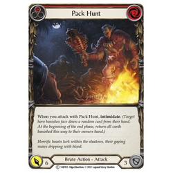 FaB Löskort: History Pack 1: Pack Hunt (Red)
