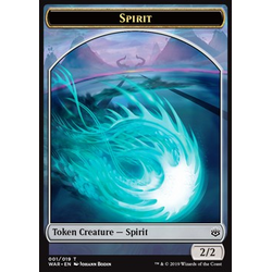 Magic löskort: War of the Spark: Spirit Token