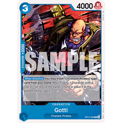 One Piece Löskort: A Fist of Divine Speed: Gotti