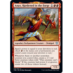 Magic löskort: Theros: Beyond Death: Anax, Hardened in the Forge (Foil)