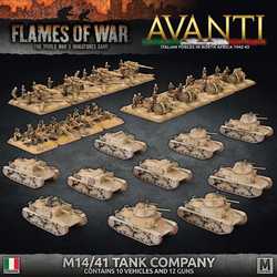 Italian Starter Force Avanti - M14/41 Tank Company