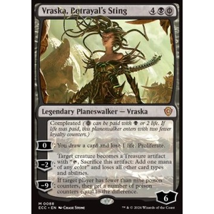 Magic löskort: Magic: Commander: Lorwyn Eclipsed: Vraska, Betrayal's Sting