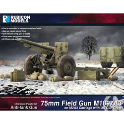 Rubicon: US M2A3 75mm Field Gun with Crew