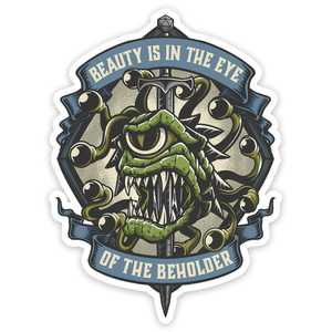 Eye of The Beholder Sticker