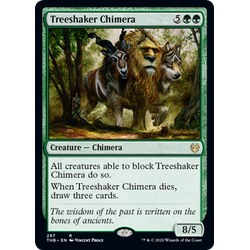Magic löskort: Theros: Beyond Death: Treeshaker Chimera