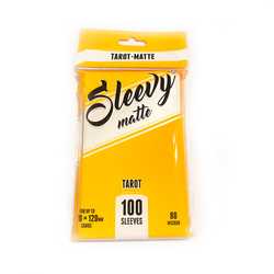 Card Sleeves Tarot Matte Clear 70x120mm (100) (Sleevy)