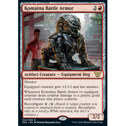Commander: Kamigawa: Neon Dynasty: Komainu Battle Armor (V.1)