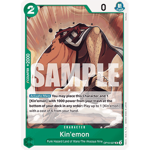 One Piece Löskort: Royal Blood: Kin'emon