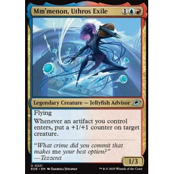 Magic löskort: Edge of Eternities: Mm'menon, Uthros Exile