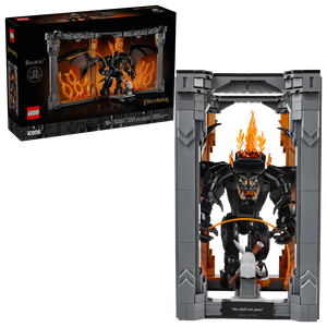 LEGO Booknook: Gandalf vs Durin's Bane 10367