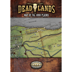 Deadlands: The Weird West High Plains Poster Map