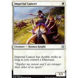 Magic löskort: Ixalan: Imperial Lancer