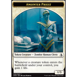 Magic löskort: Amonkhet: Anointer Priest Token