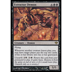 Magic löskort: Conflux: Extractor Demon