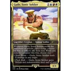 Magic löskort: Secret Lair Drop Series: Guile, Sonic Soldier