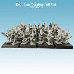 Reptilians Warriors Full Unit (32)