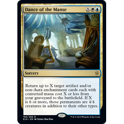 Magic löskort: Throne of Eldraine: Dance of the Manse