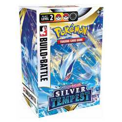 Pokémon TCG: Sword & Shield - Silver Tempest Build & Battle Box + 3 Silver Tempest Boosters