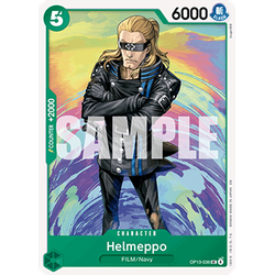 One Piece Löskort: Carrying on his Will: Helmeppo
