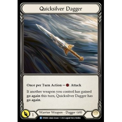 FaB Löskort: Dynasty: Quicksilver Dagger (Cold Foil)