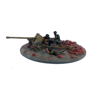German PaK38 Anti-tank Gun & Crew - Summer Uniform