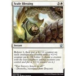 Magic löskort: Dragons of Tarkir: Scale Blessing