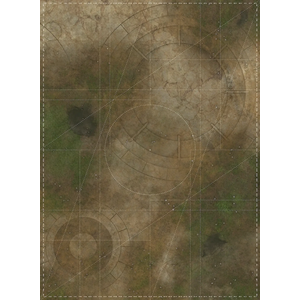 Gamemat.eu:  Lost World 44x60" with 40k Deployment Zones & Inch Guide (10th) (Mousepad)
