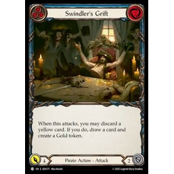 FaB Löskort: High Seas: Swindler's Grift (Blue)