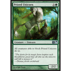 Magic löskort: Magic 2011: Prized Unicorn