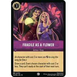 Lorcana Löskort: Whispers in the Well: Fragile as a Flower (Foil)