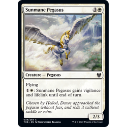 Magic löskort: Theros: Beyond Death: Sunmane Pegasus