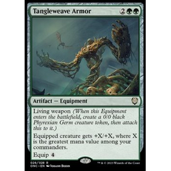 Magic löskort: Commander: Phyrexia: All Will Be One: Tangleweave Armor