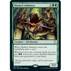 Magic löskort: Commander 2020: Masked Admirers