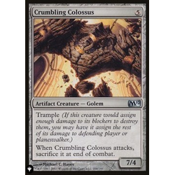 Magic löskort: The List: Crumbling Colossus