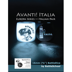 BattleDice 16mm Europa Series: Italy (2 st)