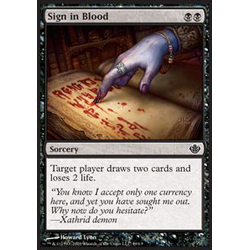Magic löskort: Duel Decks: Garruk vs. Liliana: Sign in Blood