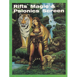 Rifts: Magic & Psionics Screen