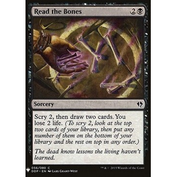 Magic löskort: Mystery Booster: read the bones
