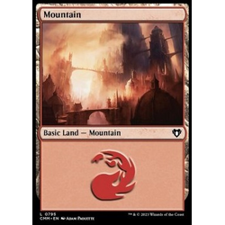 Magic löskort: Commander Masters: Mountain (V.5)