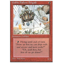 Magic löskort: 4th Edition: Goblin Balloon Brigade