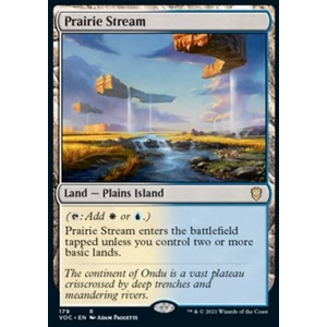 Magic löskort: Commander: Innistrad: Crimson Vow: Prairie Stream