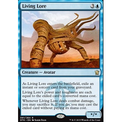 Magic löskort: Dragons of Tarkir: Living Lore (Prerelease Foil)
