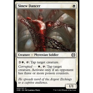 Magic löskort: Phyrexia: All Will Be One: Sinew Dancer
