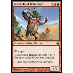 Magic löskort: Morningtide: Borderland Behemoth
